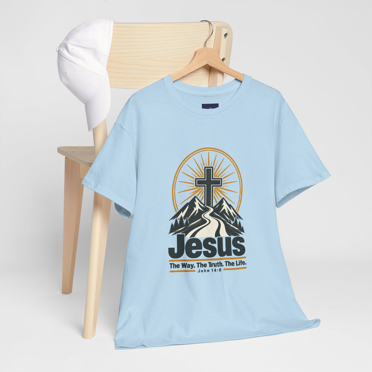 Jesus: The Way, The Truth, The Life - John 14:6 Unisex Graphic Tee