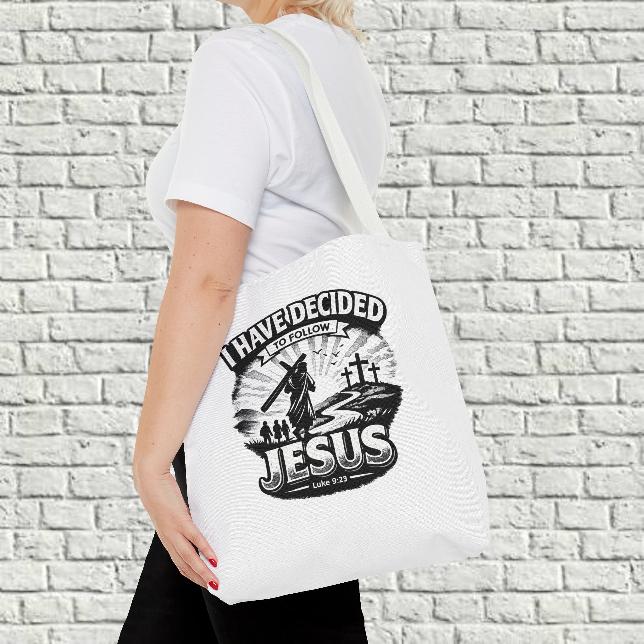 I Have Decided to Follow Jesus Tote Bag — Carryall