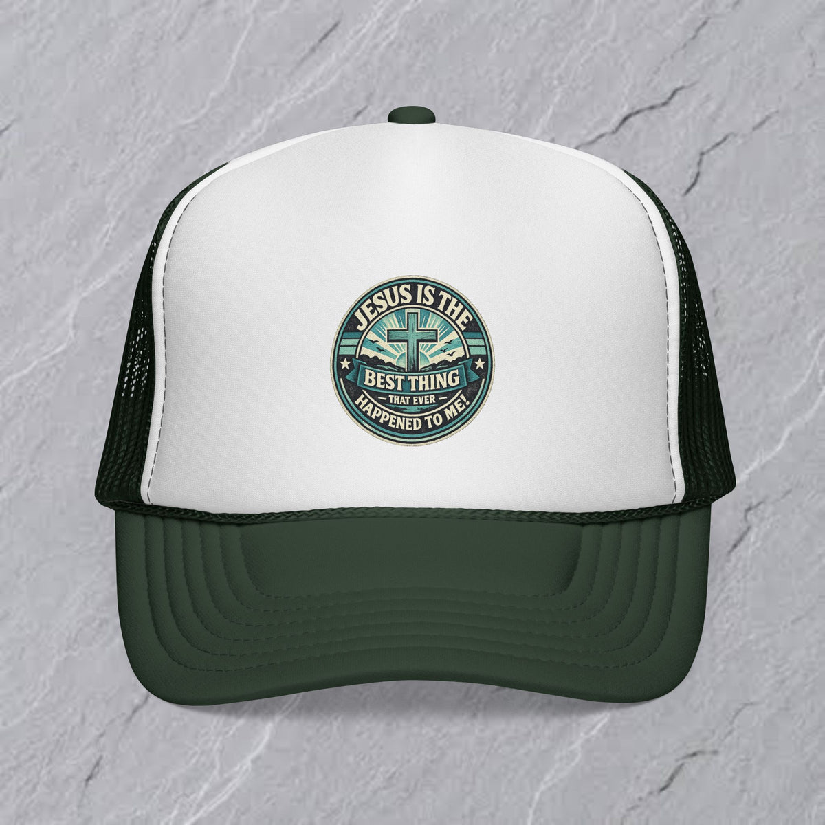Jesus Is The Best Thing That Ever Happened To Me - Vintage Patch Cap
