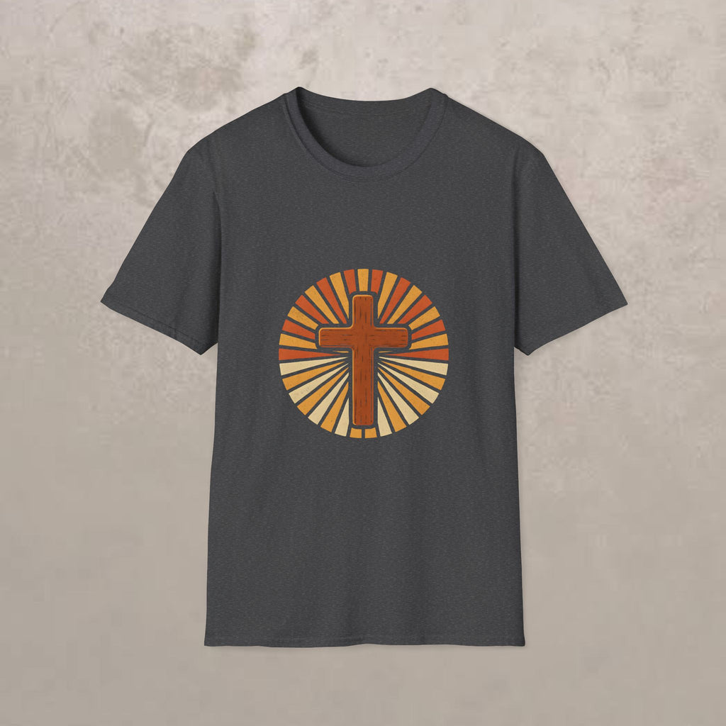 Cross with Sunburst Rays T-Shirt