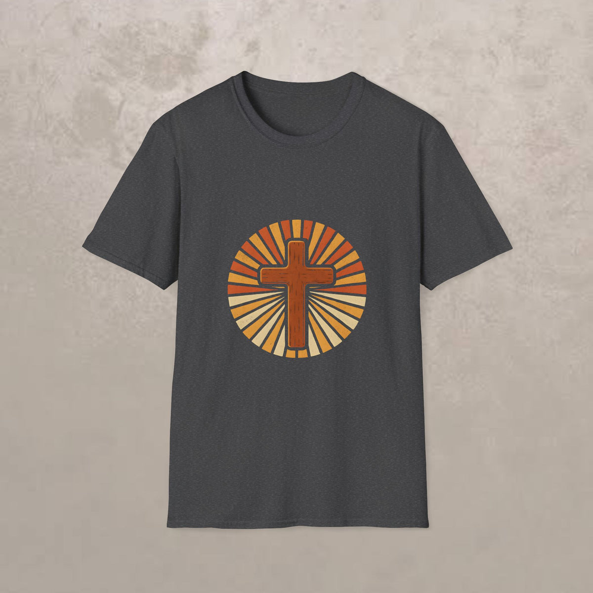 Cross with Sunburst Rays T-Shirt