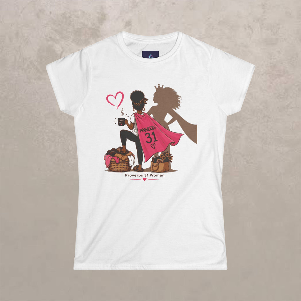 Proverbs 31 Woman's Tee - Black