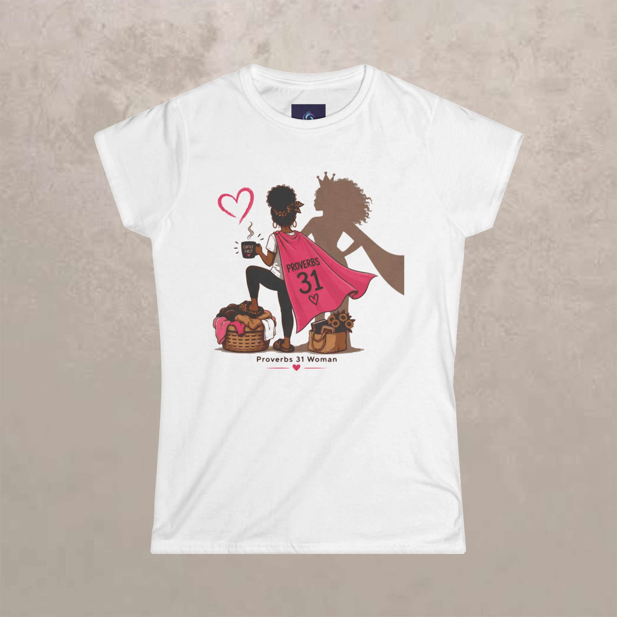 Proverbs 31 Woman's Tee - Black