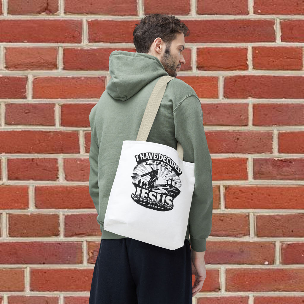 I Have Decided to Follow Jesus Tote Bag — Carryall