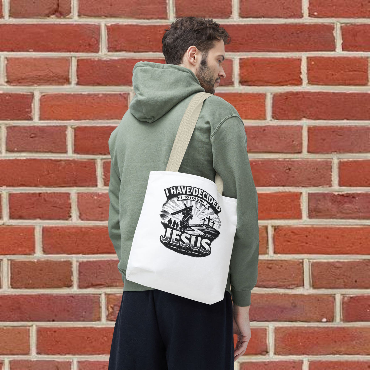 I Have Decided to Follow Jesus Tote Bag — Carryall