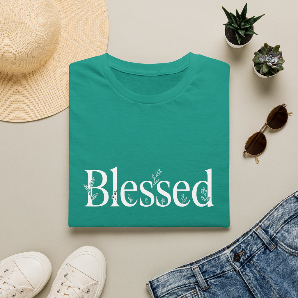 Blessed Floral Logo  Women's T-Shirt