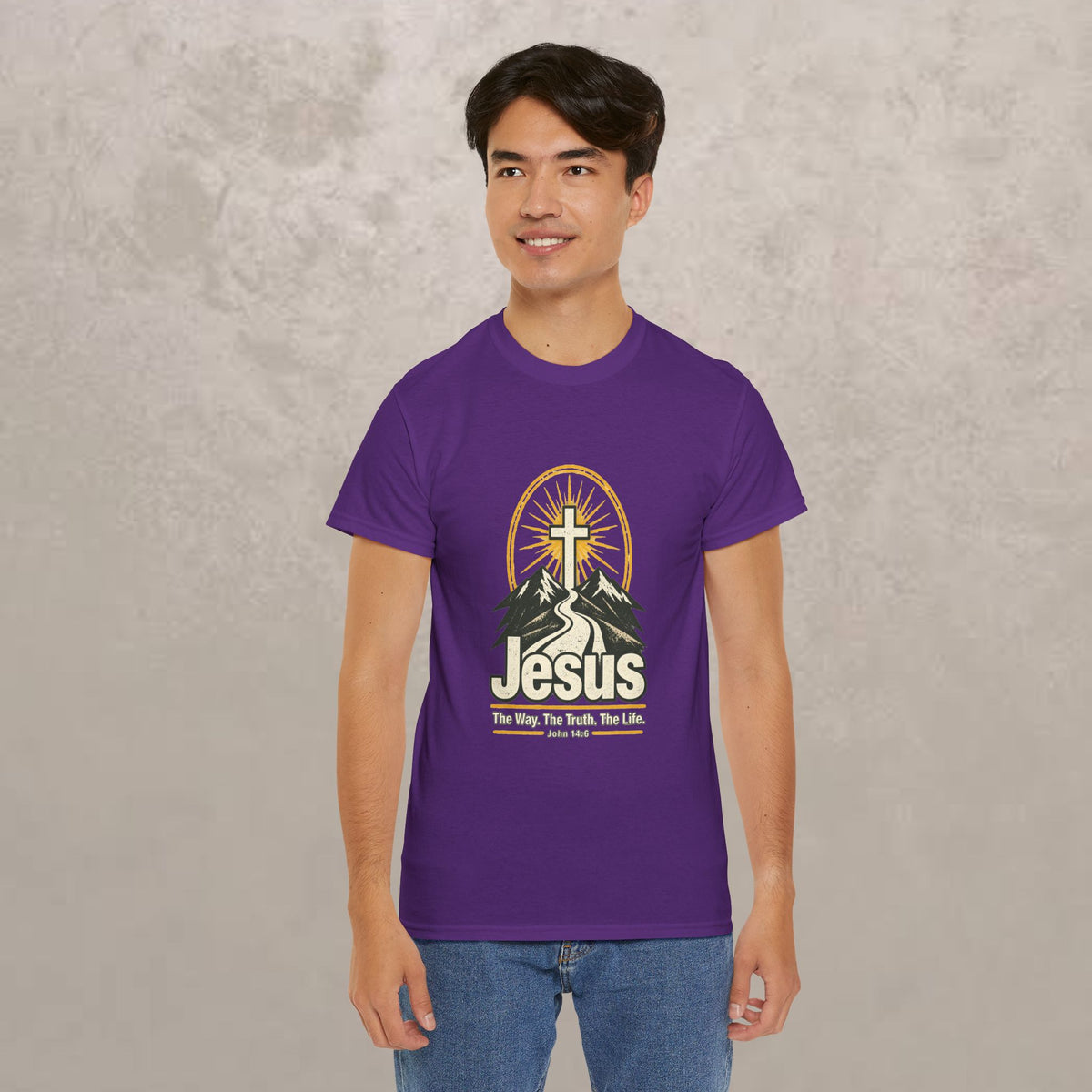Jesus - The Way, Truth, Life — John 14:6 Unisex Graphic Tee