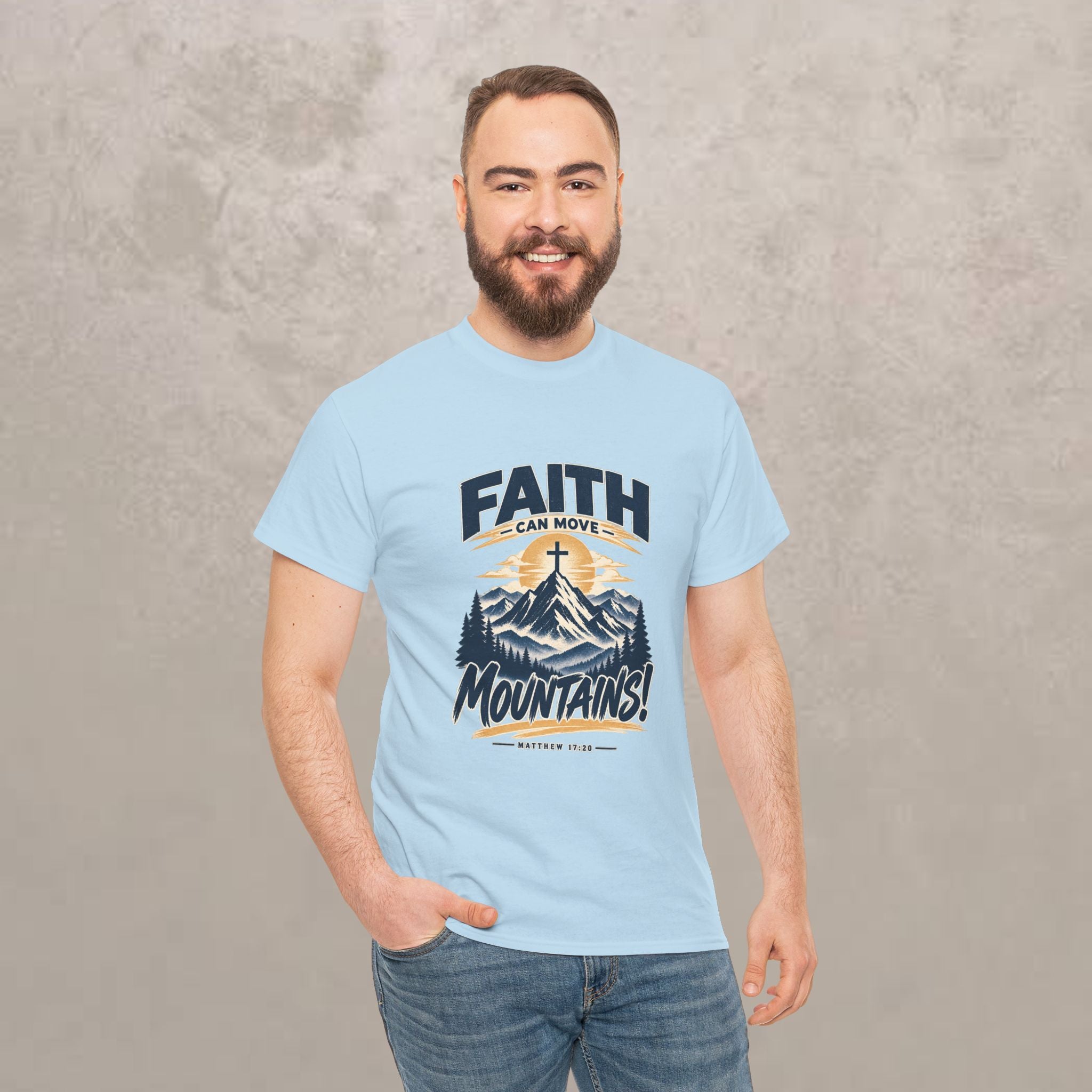 Faith Can Move Mountains Unisex Tee