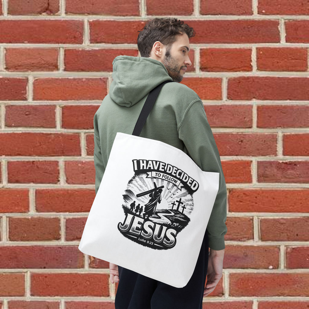 I Have Decided to Follow Jesus Tote Bag — Carryall