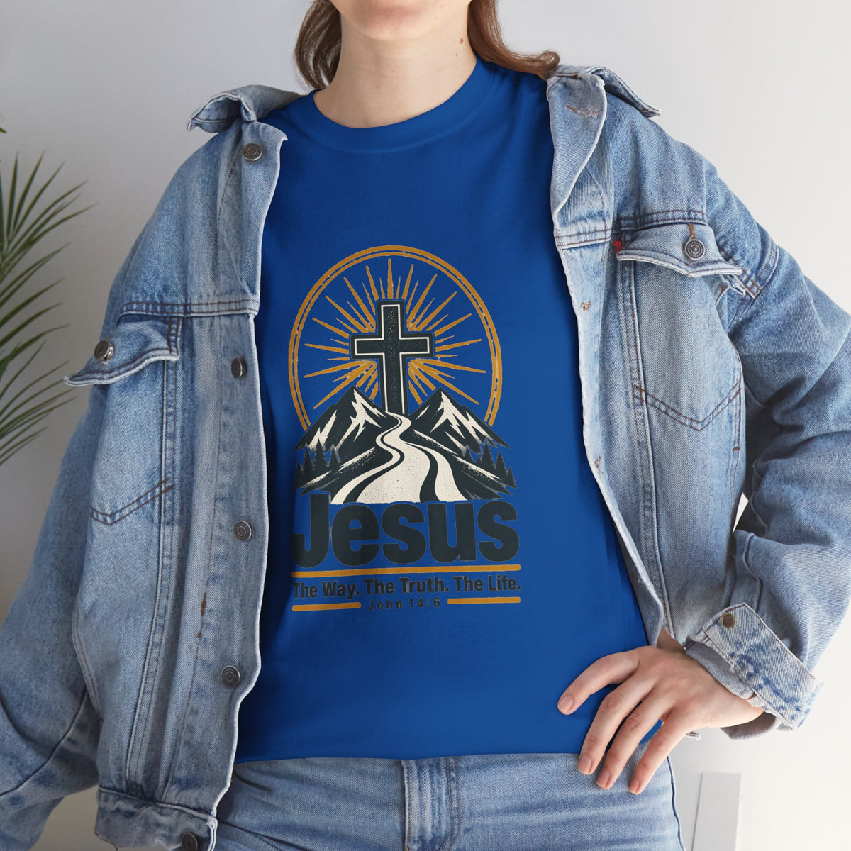 Jesus: The Way, The Truth, The Life - John 14:6 Unisex Graphic Tee