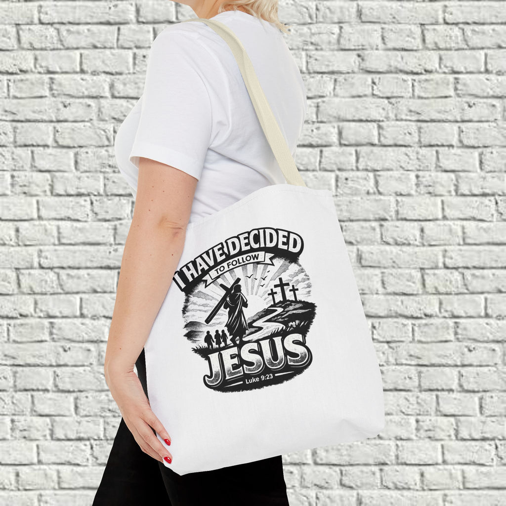 I Have Decided to Follow Jesus Tote Bag — Carryall