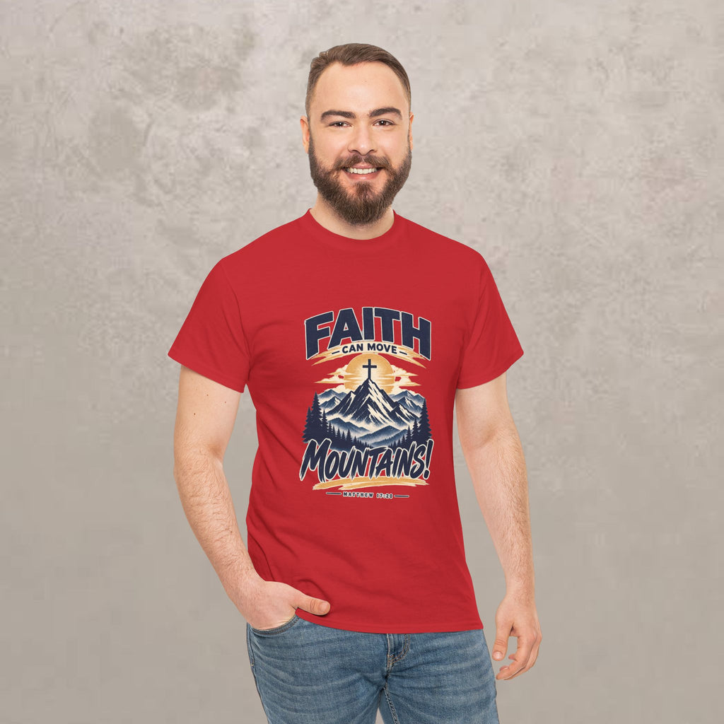Faith Can Move Mountains Unisex Tee