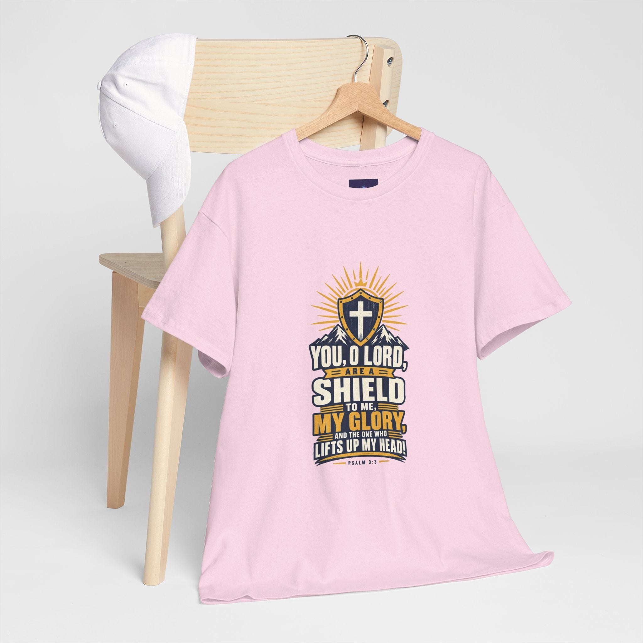 You, O Lord, Are a Shield to Me - Proverbs 3:3 - Unisex Graphic Tee