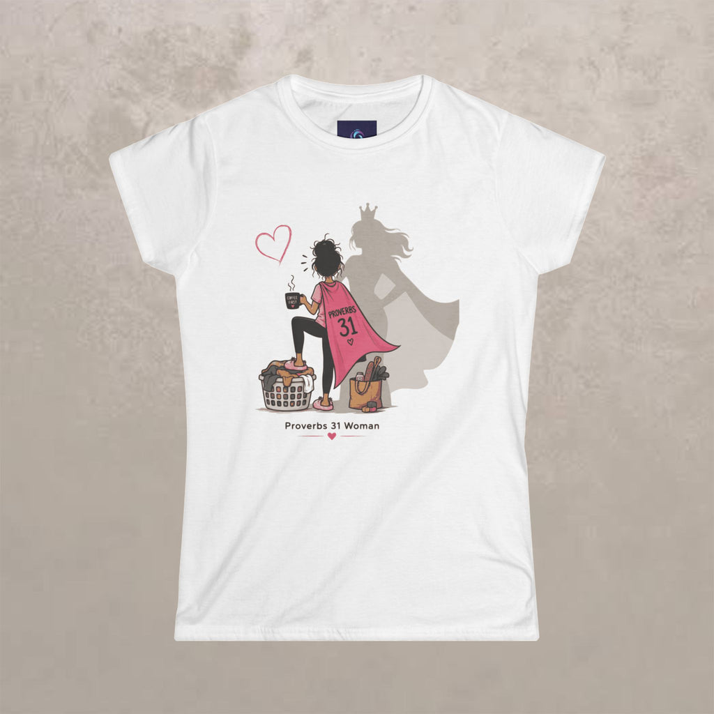 Proverbs 31 Woman Tee - Brunette