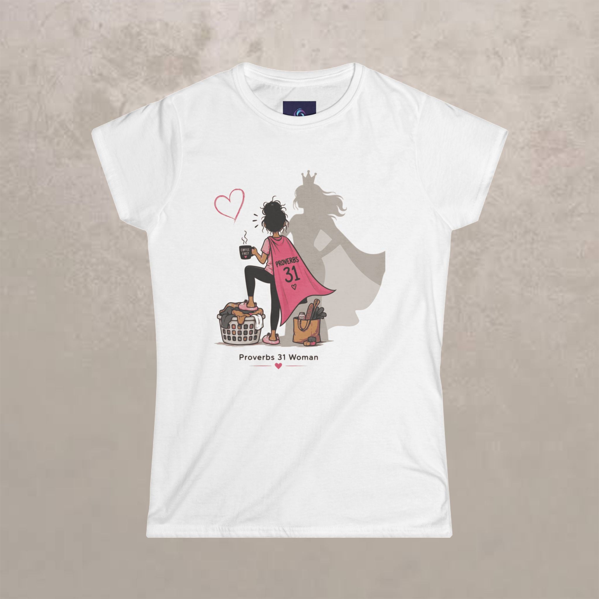 Proverbs 31 Woman Tee - Brunette
