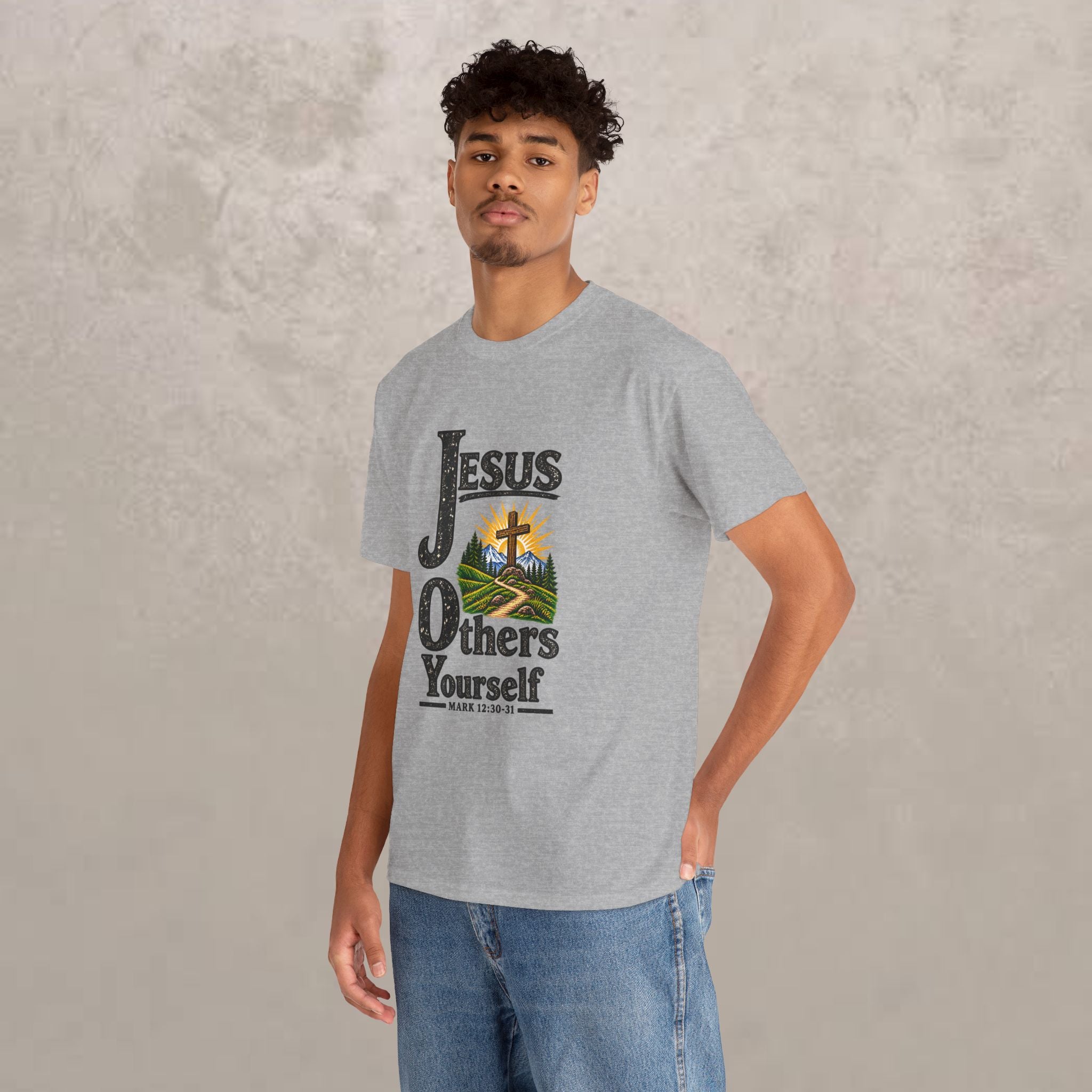 JOY - Jesus, Others, Yourself Tee — Mark 12:30-31