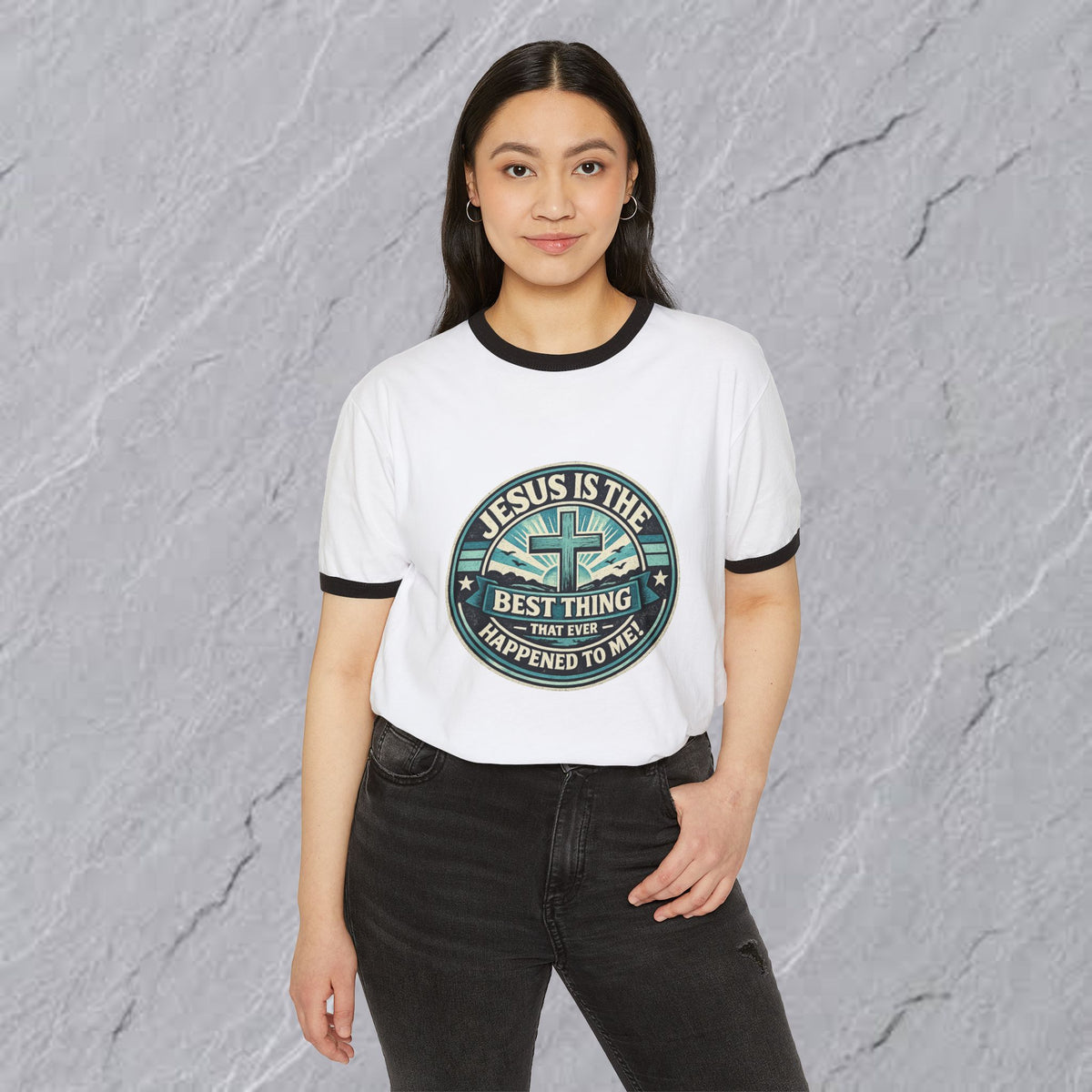 Jesus Is the Best Thing -  Faith Ringer Tee