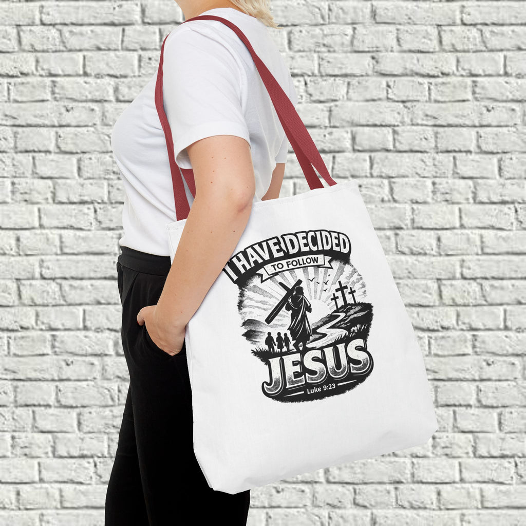 I Have Decided to Follow Jesus Tote Bag — Carryall
