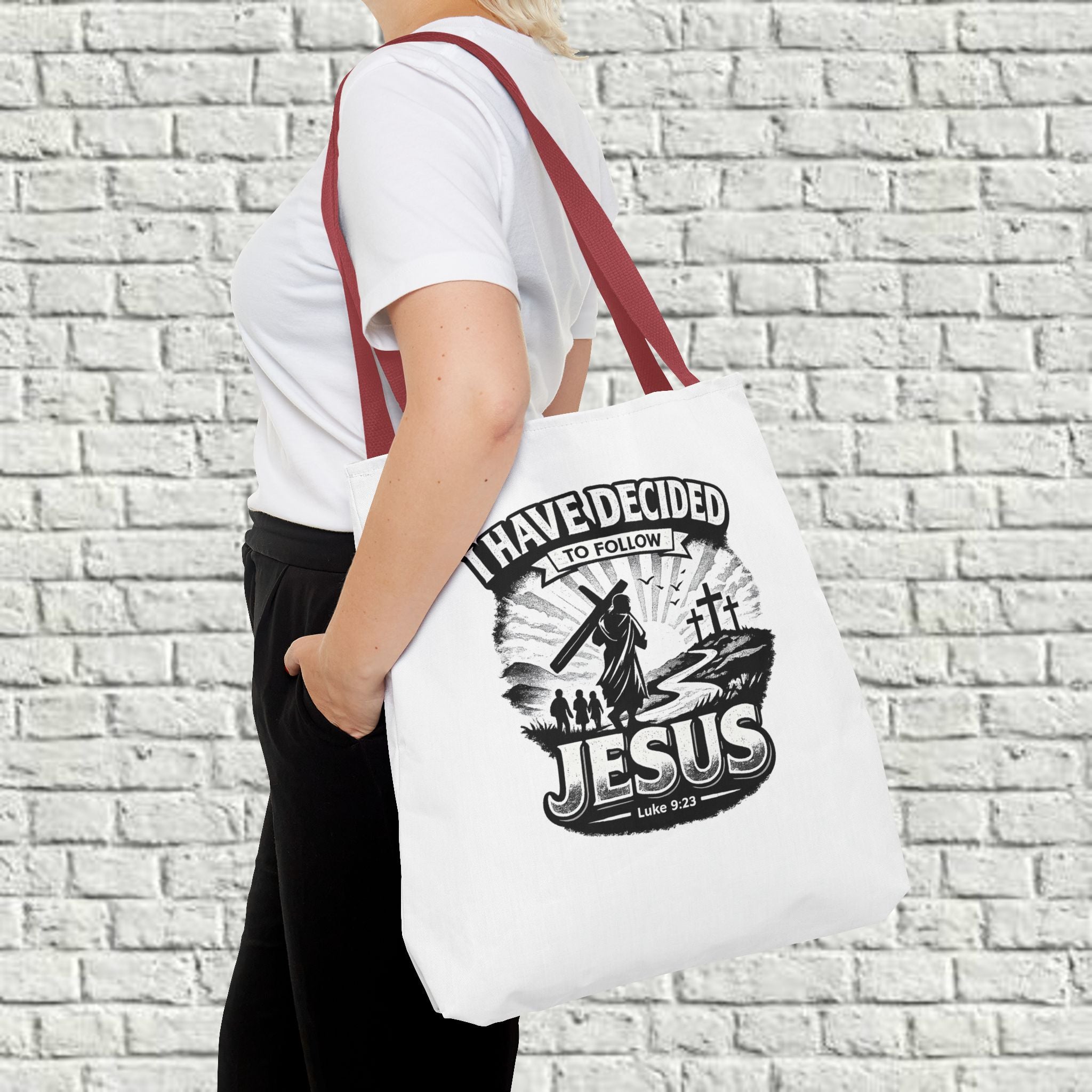 I Have Decided to Follow Jesus Tote Bag — Carryall