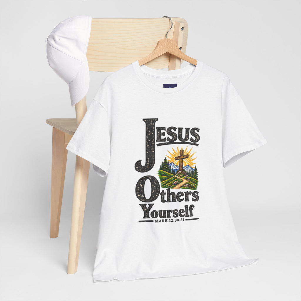 JOY - Jesus, Others, Yourself Tee — Mark 12:30-31