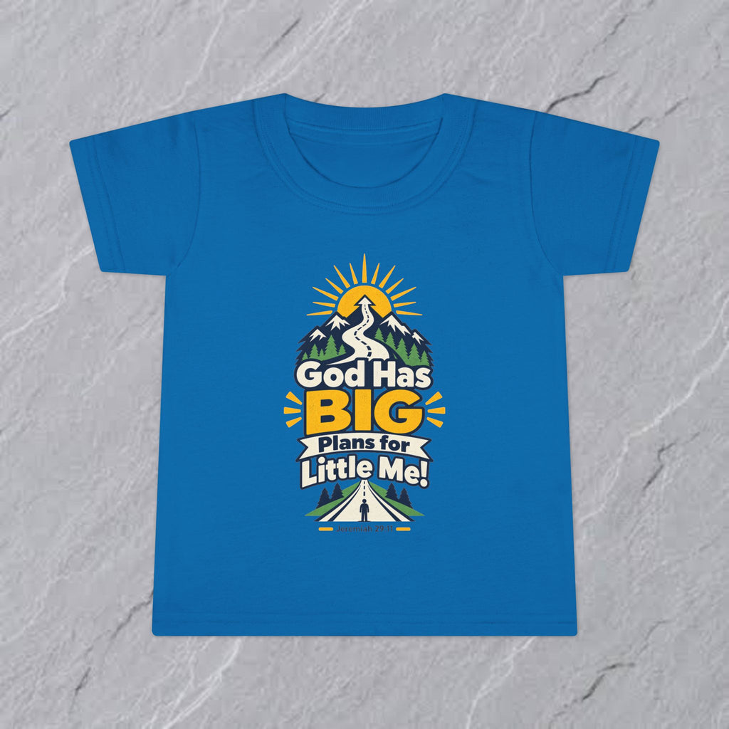 Toddler - God Has Big Plans for Little Me - Tee - Jeremiah 29:11