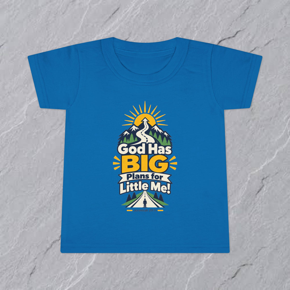 Toddler - God Has Big Plans for Little Me - Tee - Jeremiah 29:11