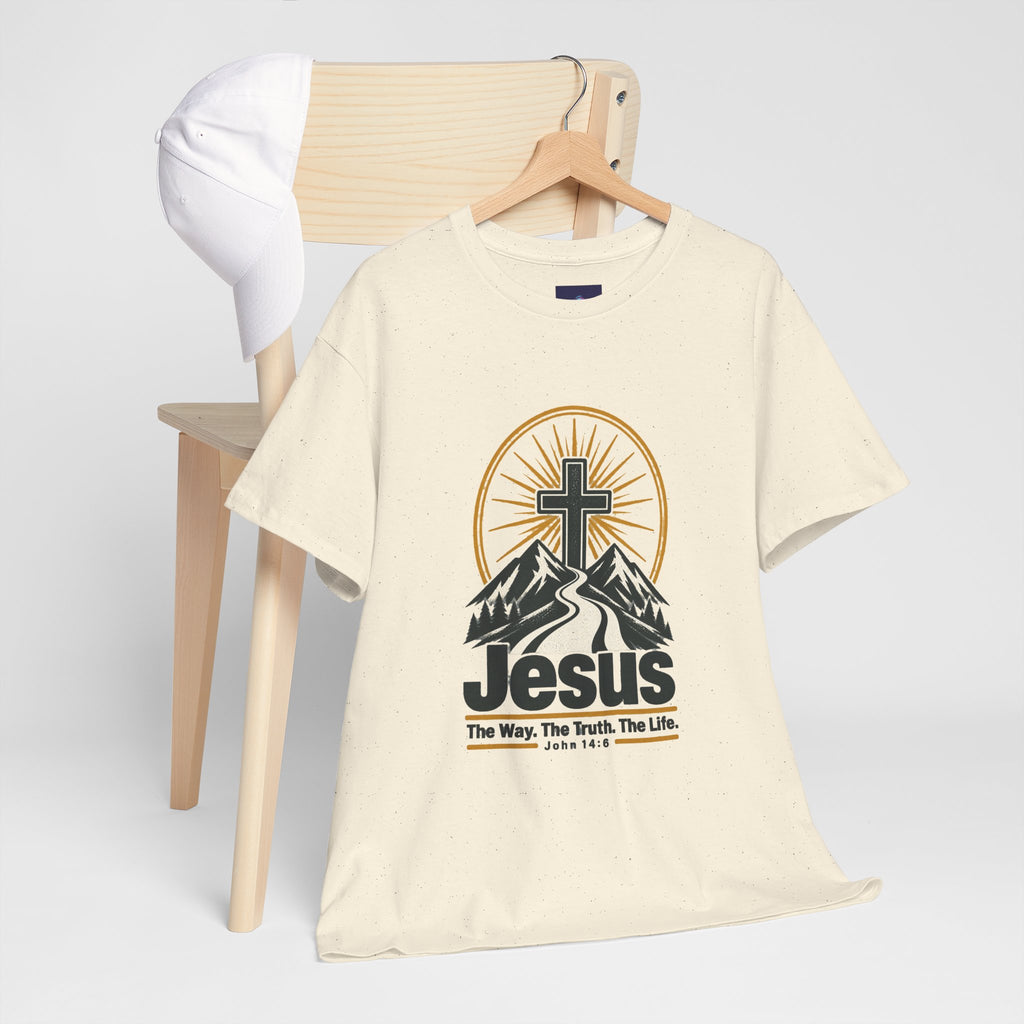 Jesus: The Way, The Truth, The Life - John 14:6 Unisex Graphic Tee