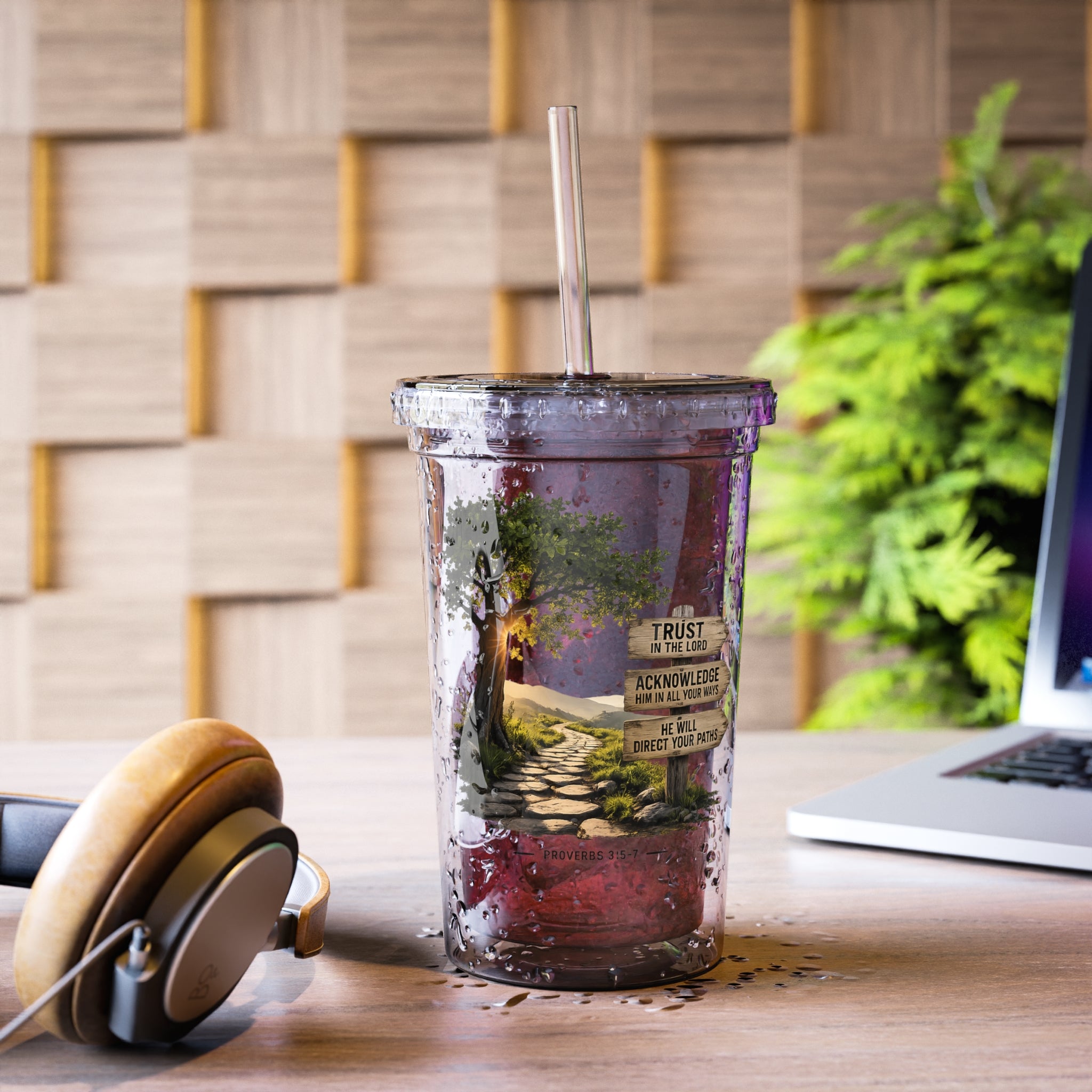 Trust in the Lord - Acrylic Tumbler
