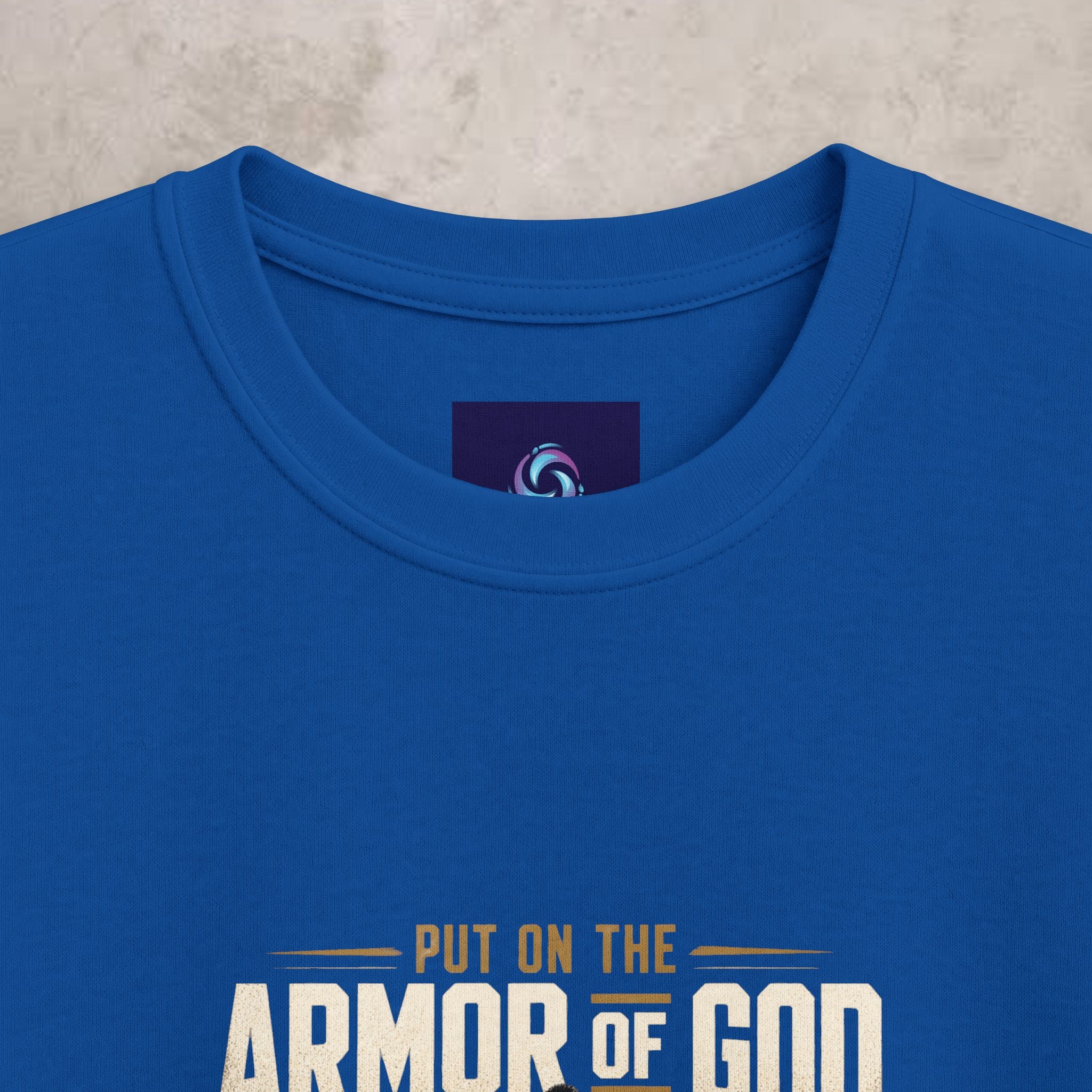 Kids- Put on the  Armor of God - Christian Graphic Tee