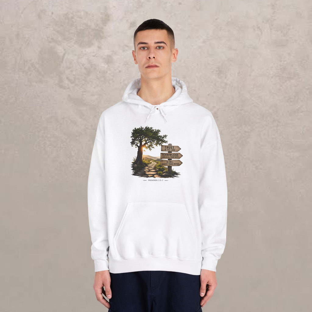 Trust in the Lord - Proverbs 3:5-7 - Hoodie Unisex
