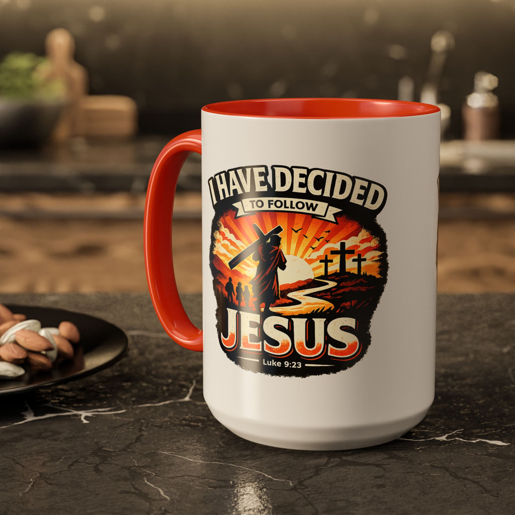 I Have Decided to Follow Jesus - Christian Faith Coffee Mug (11oz/15oz)