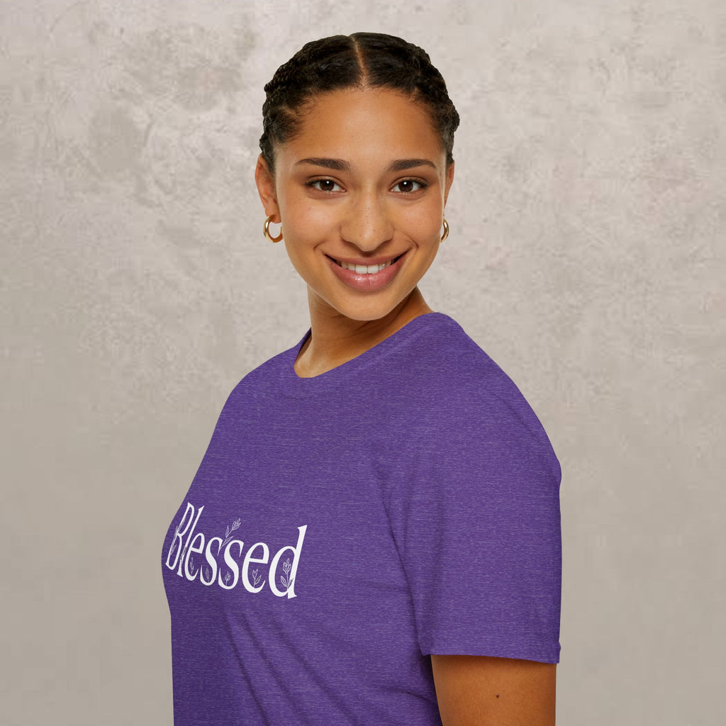 Blessed Floral Logo  Women's T-Shirt