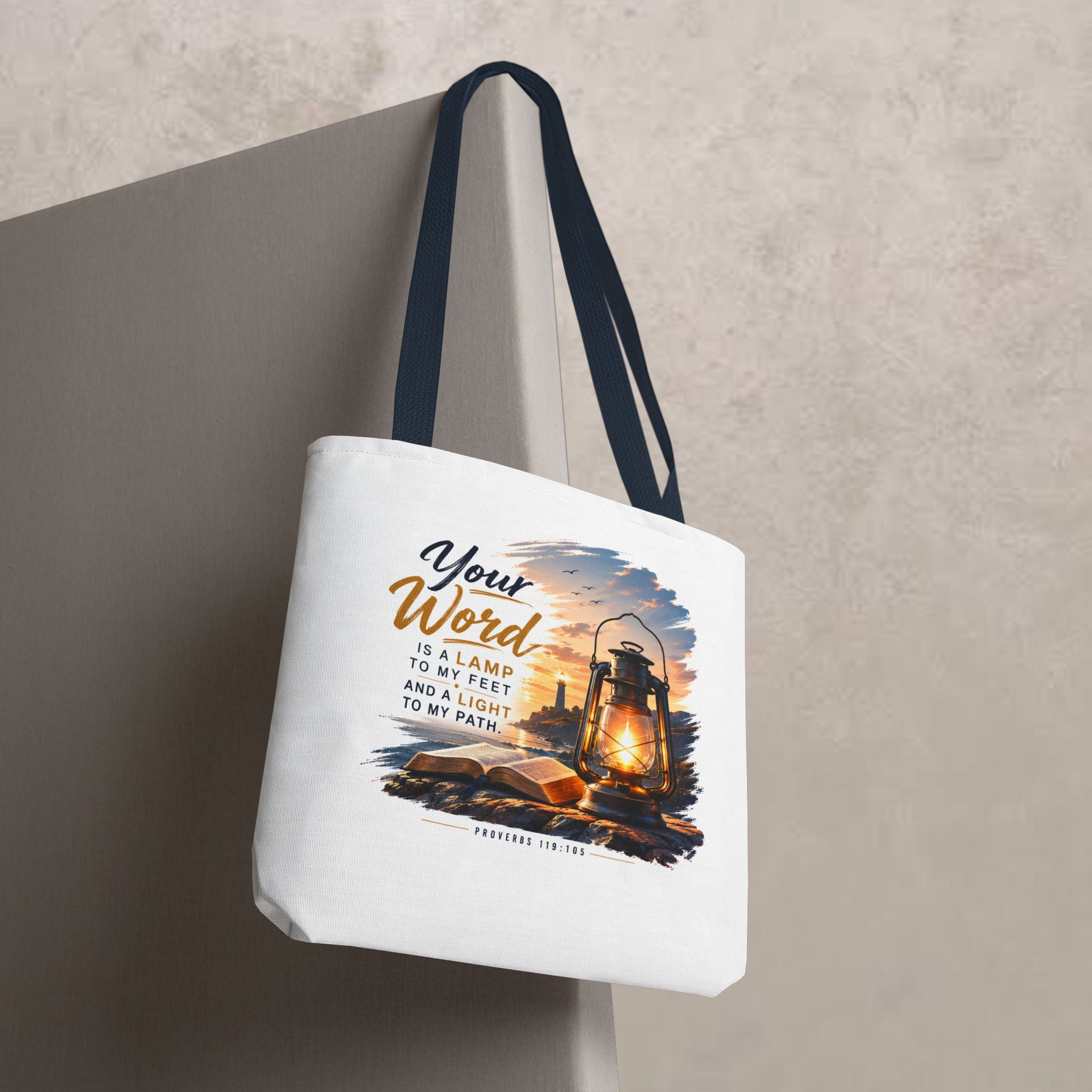 Your Word is a Lamp to My Feet - Tote Bag
