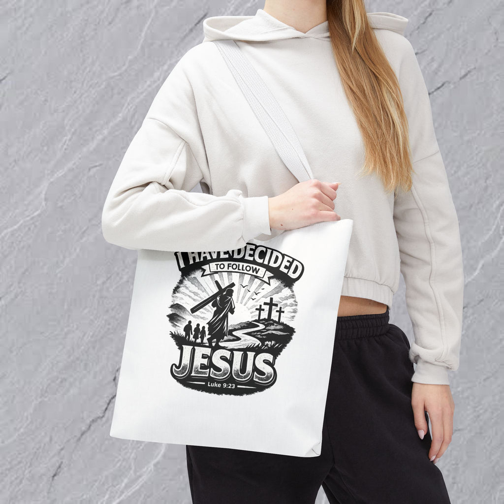 I Have Decided to Follow Jesus Tote Bag — Carryall