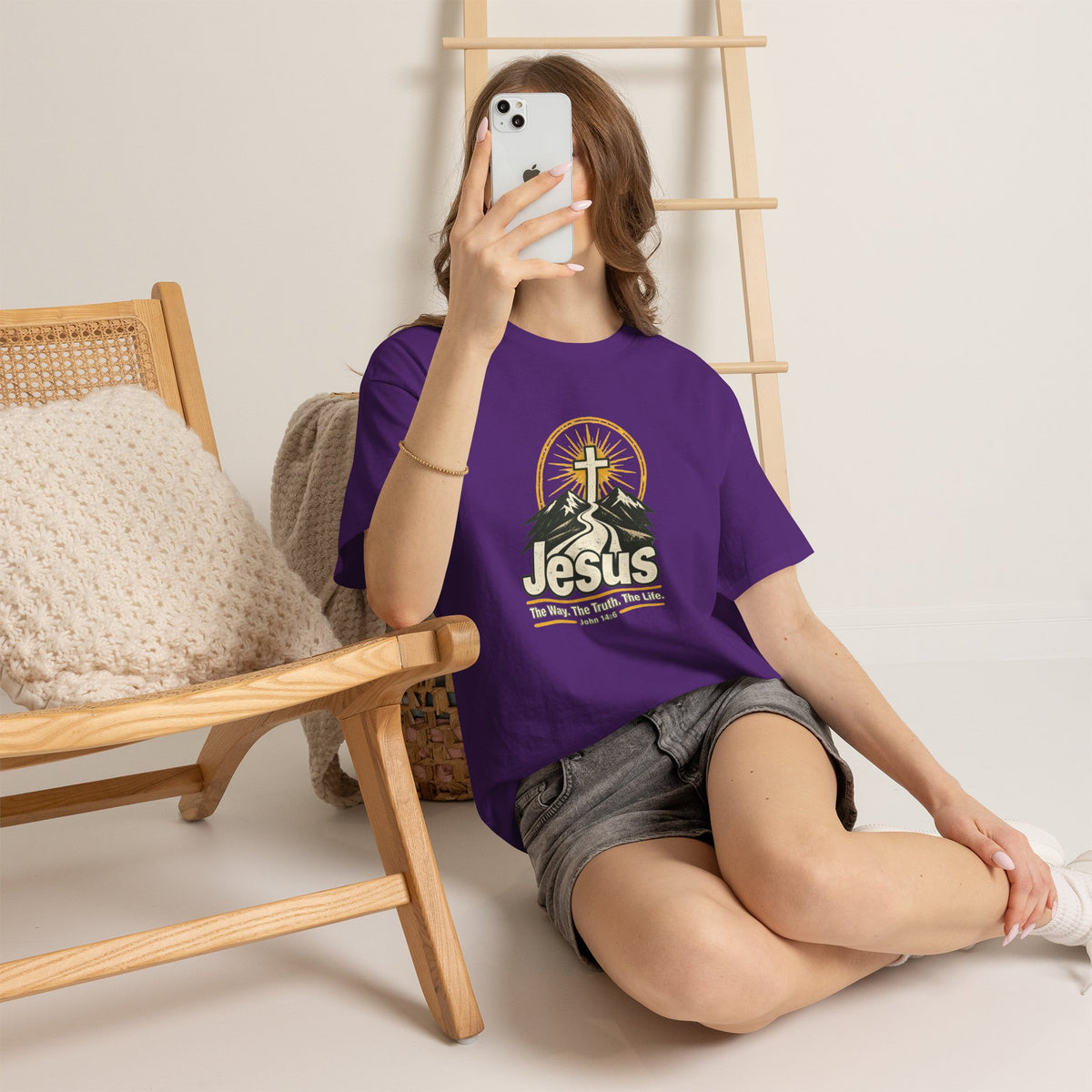 Jesus - The Way, Truth, Life — John 14:6 Unisex Graphic Tee