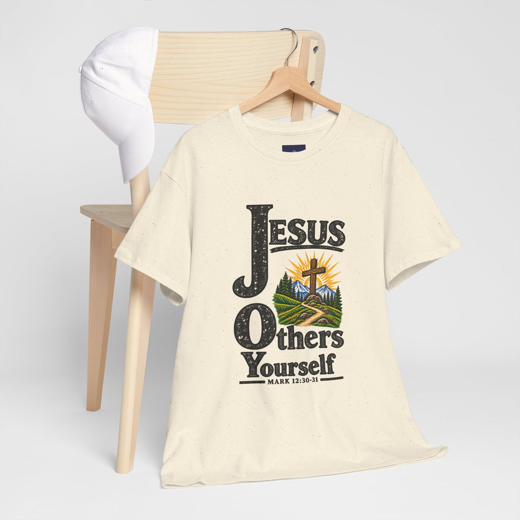 JOY - Jesus, Others, Yourself Tee — Mark 12:30-31