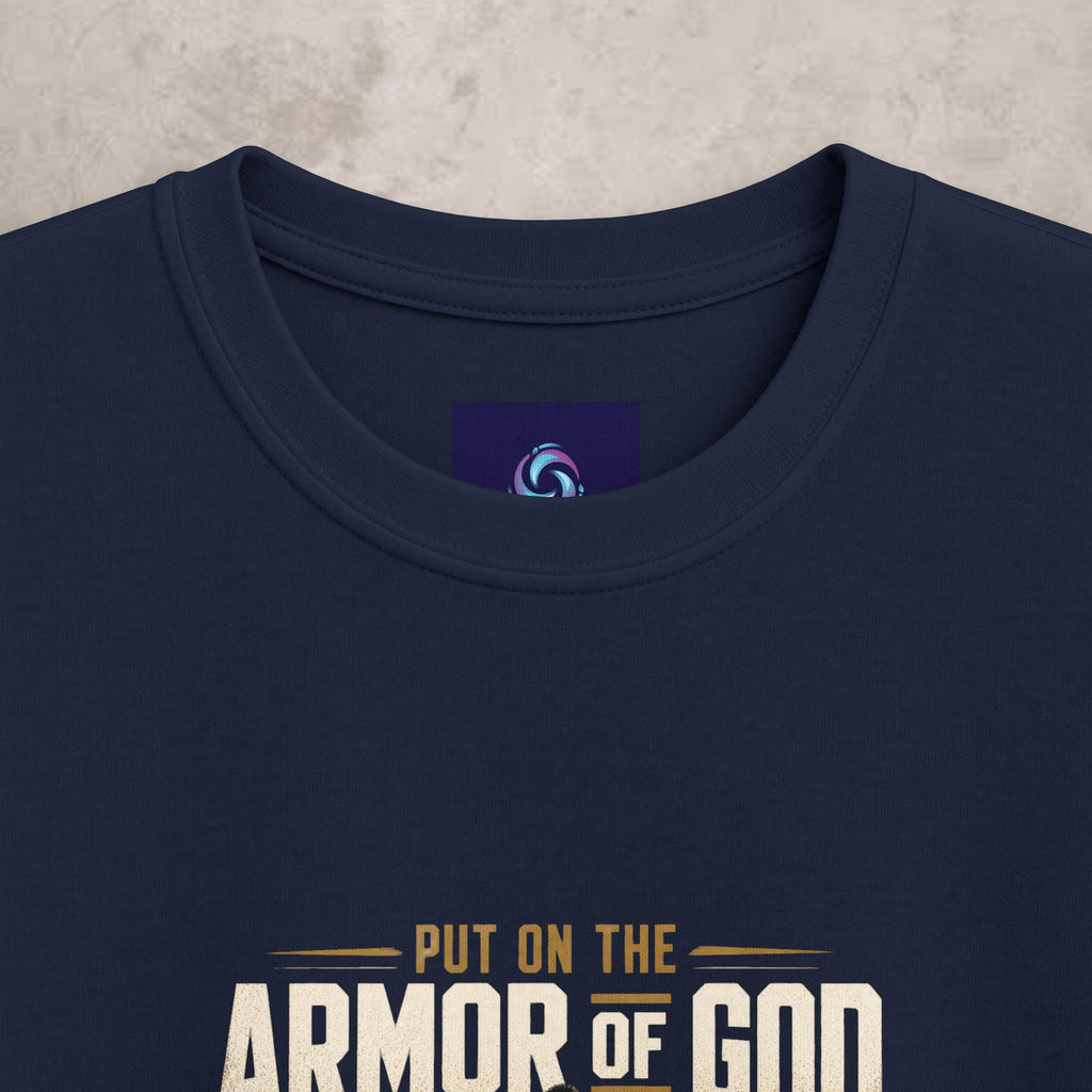 Kids- Put on the  Armor of God - Christian Graphic Tee