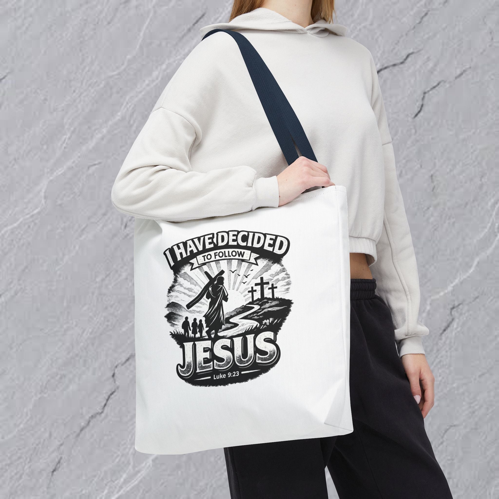 I Have Decided to Follow Jesus Tote Bag — Carryall