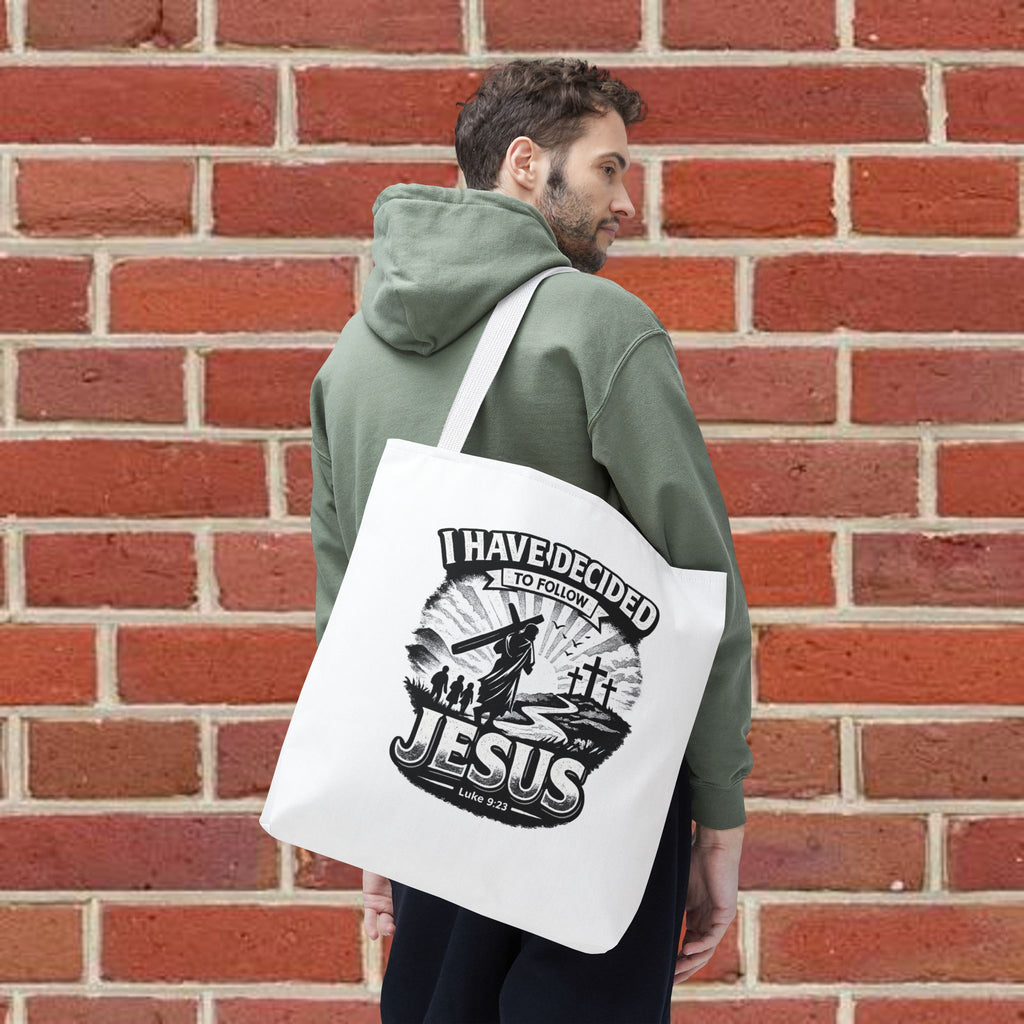 I Have Decided to Follow Jesus Tote Bag — Carryall