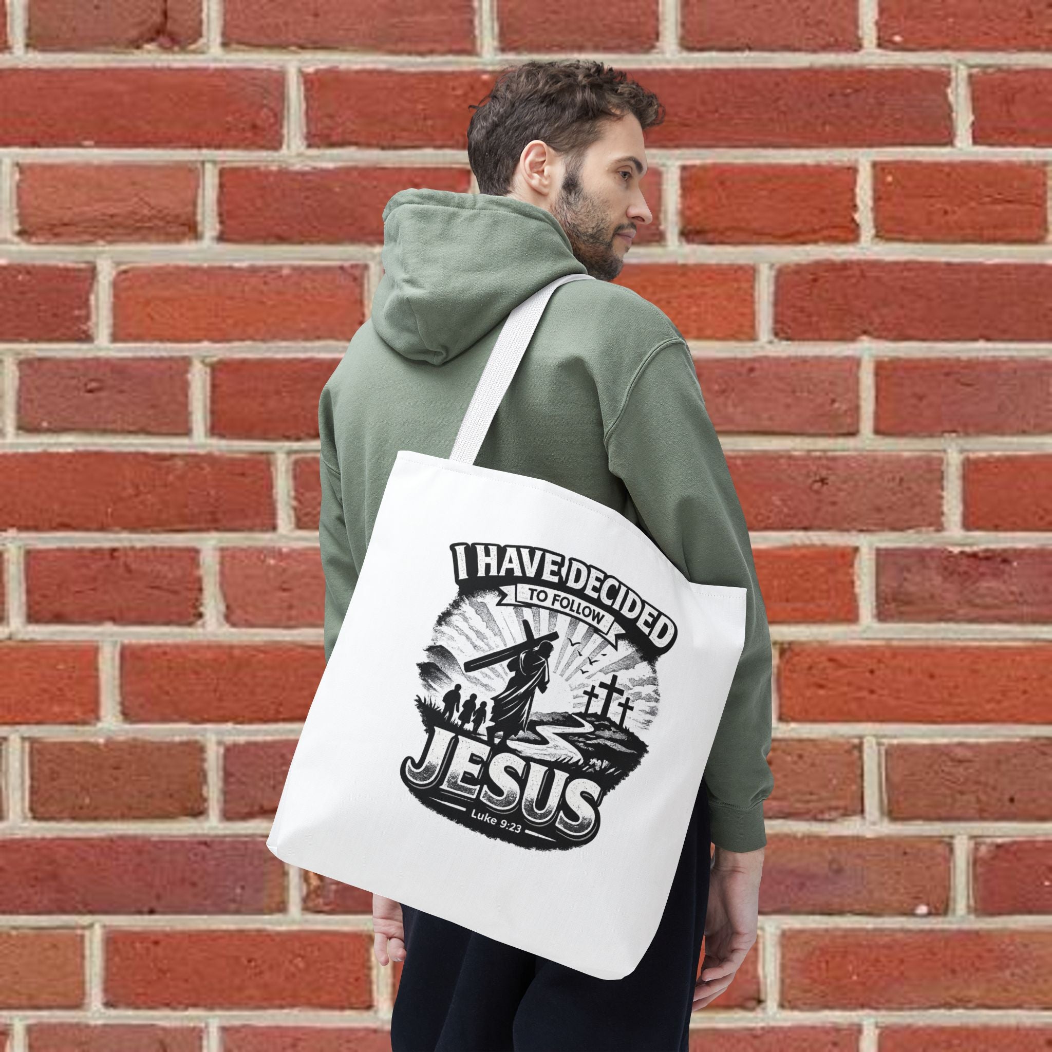 I Have Decided to Follow Jesus Tote Bag — Carryall