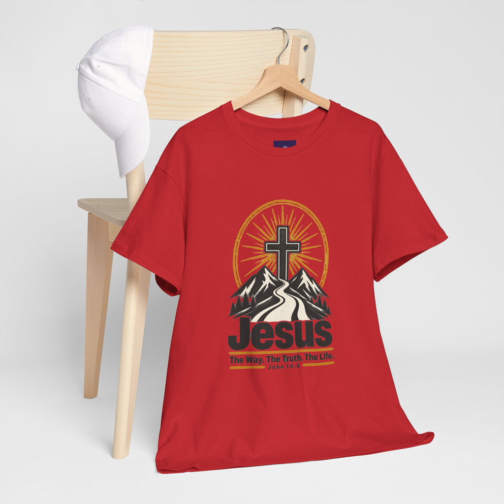Jesus: The Way, The Truth, The Life - John 14:6 Unisex Graphic Tee