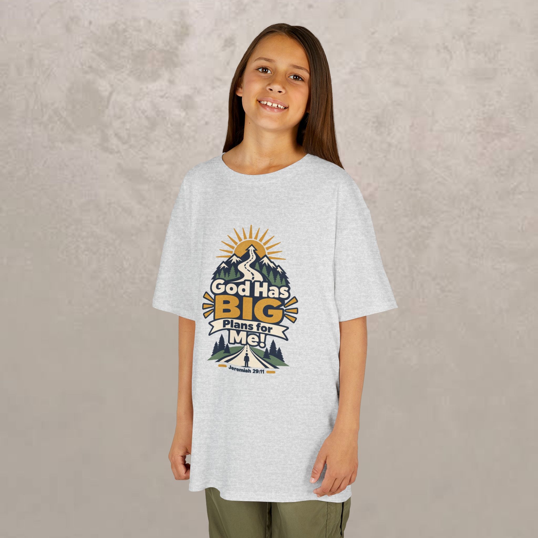 Kids - "God Has Big Plans for Me" Tee - Jeremiah 29:11