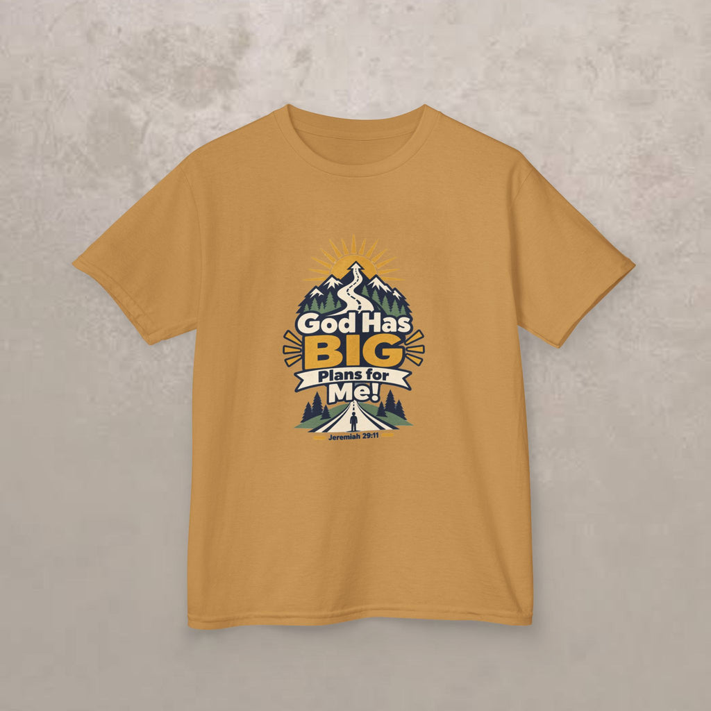 Kids - "God Has Big Plans for Me" Tee - Jeremiah 29:11