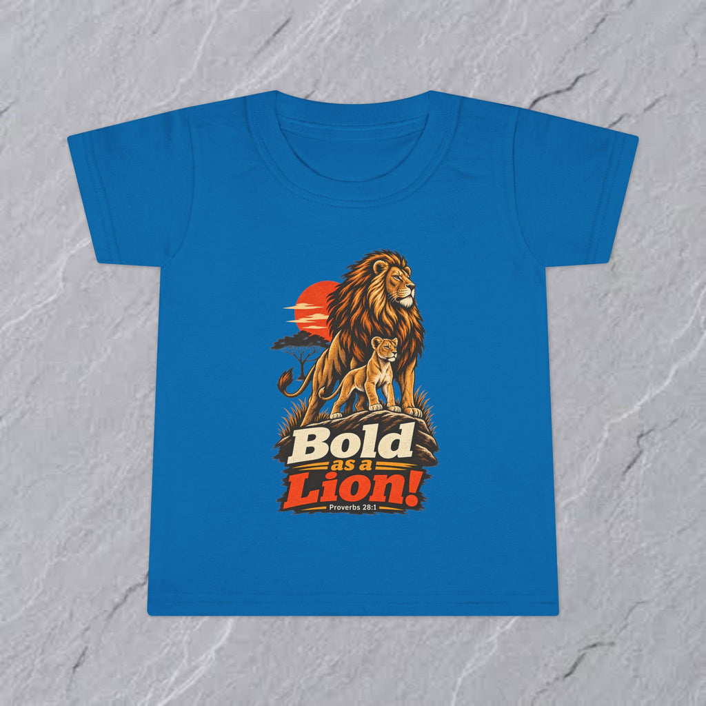 Toddler - Bold as a Lion Graphic Tee
