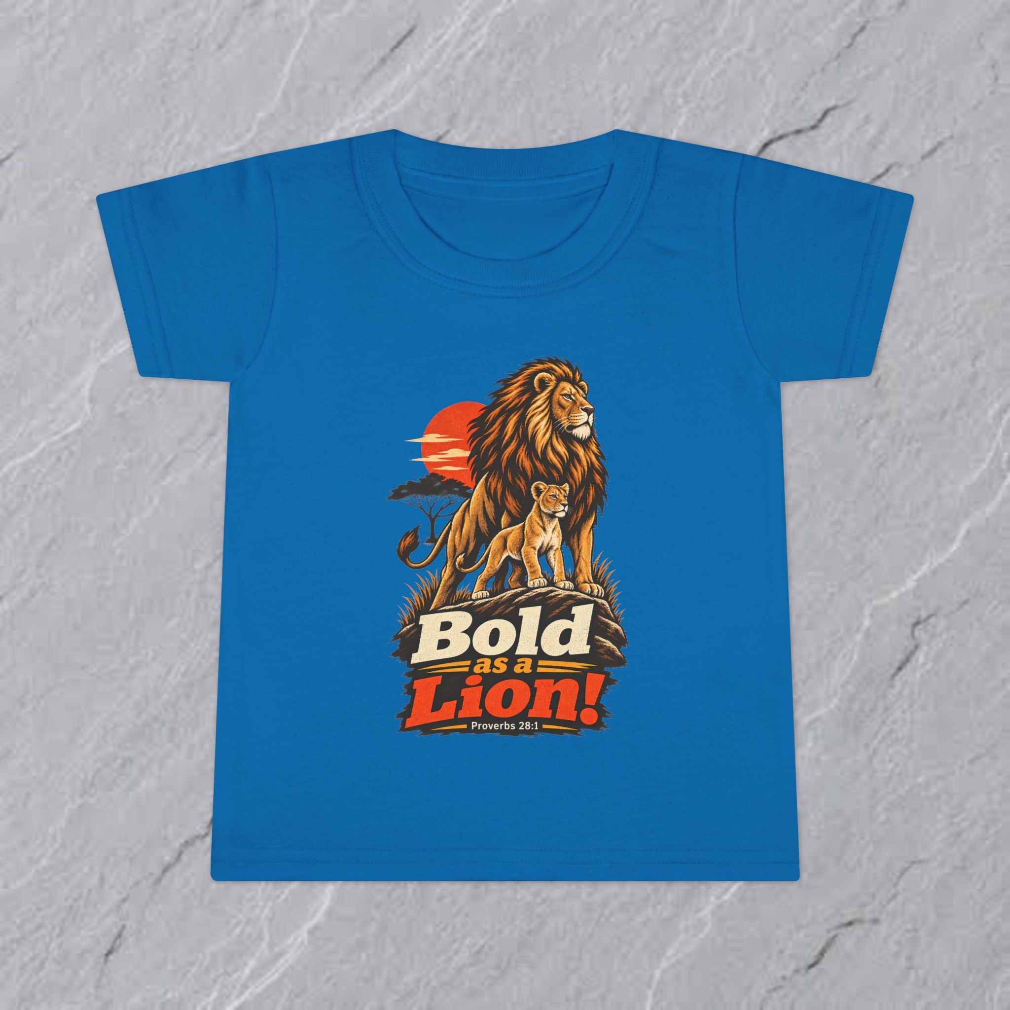 Toddler - Bold as a Lion Graphic Tee