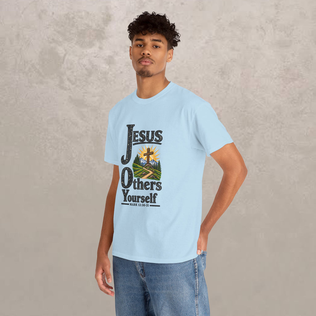 JOY - Jesus, Others, Yourself Tee — Mark 12:30-31