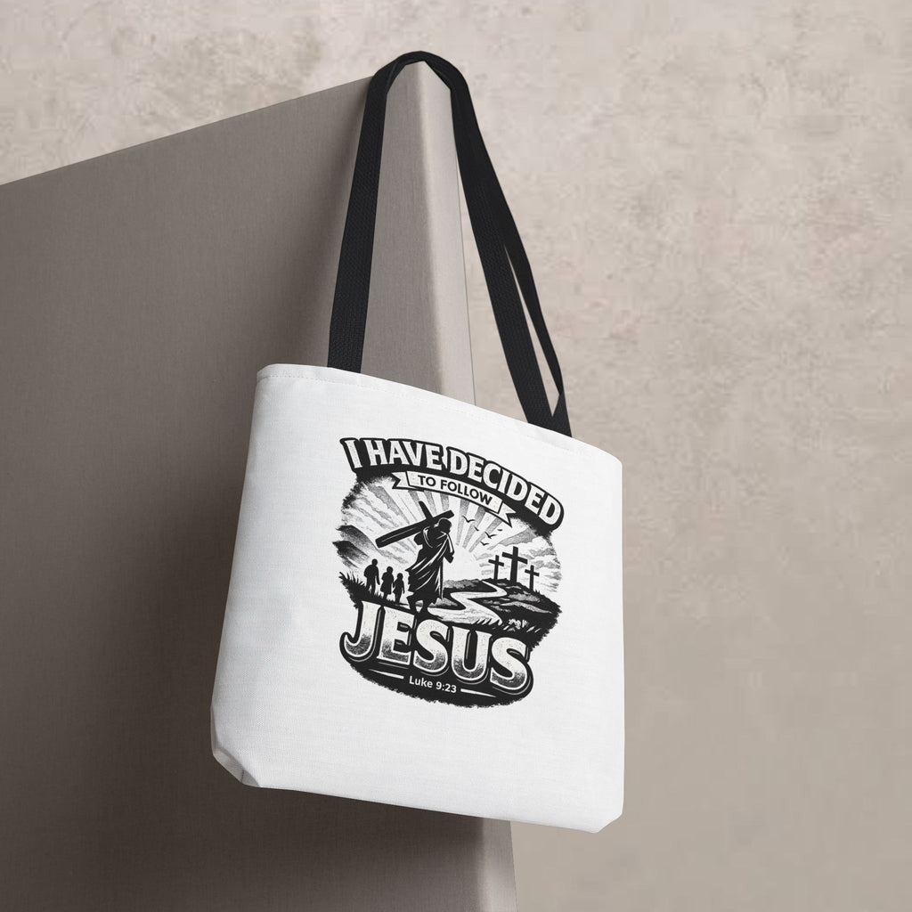 I Have Decided to Follow Jesus Tote Bag — Carryall