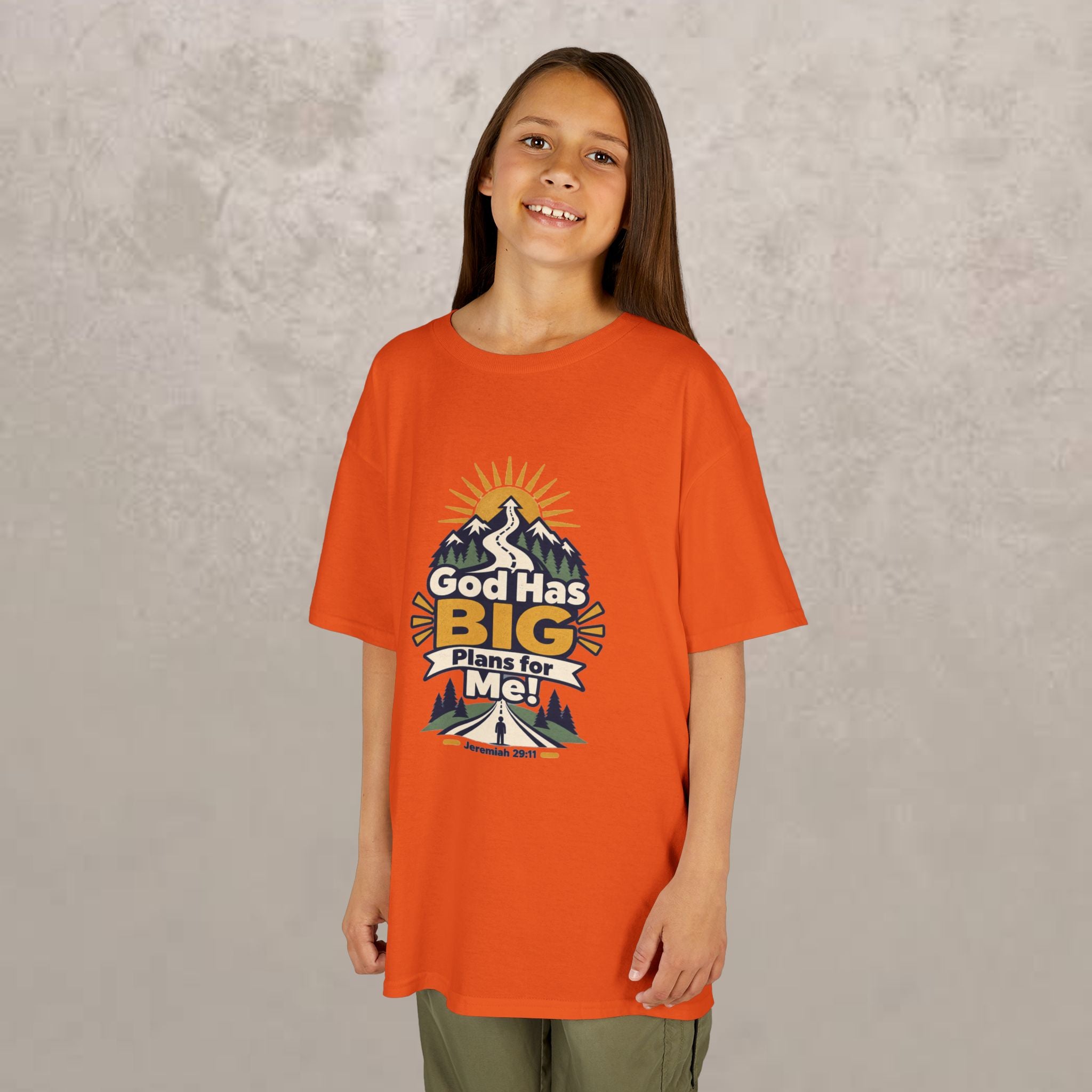 Kids - "God Has Big Plans for Me" Tee - Jeremiah 29:11