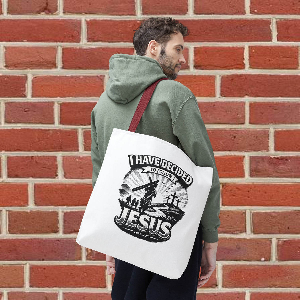 I Have Decided to Follow Jesus Tote Bag — Carryall