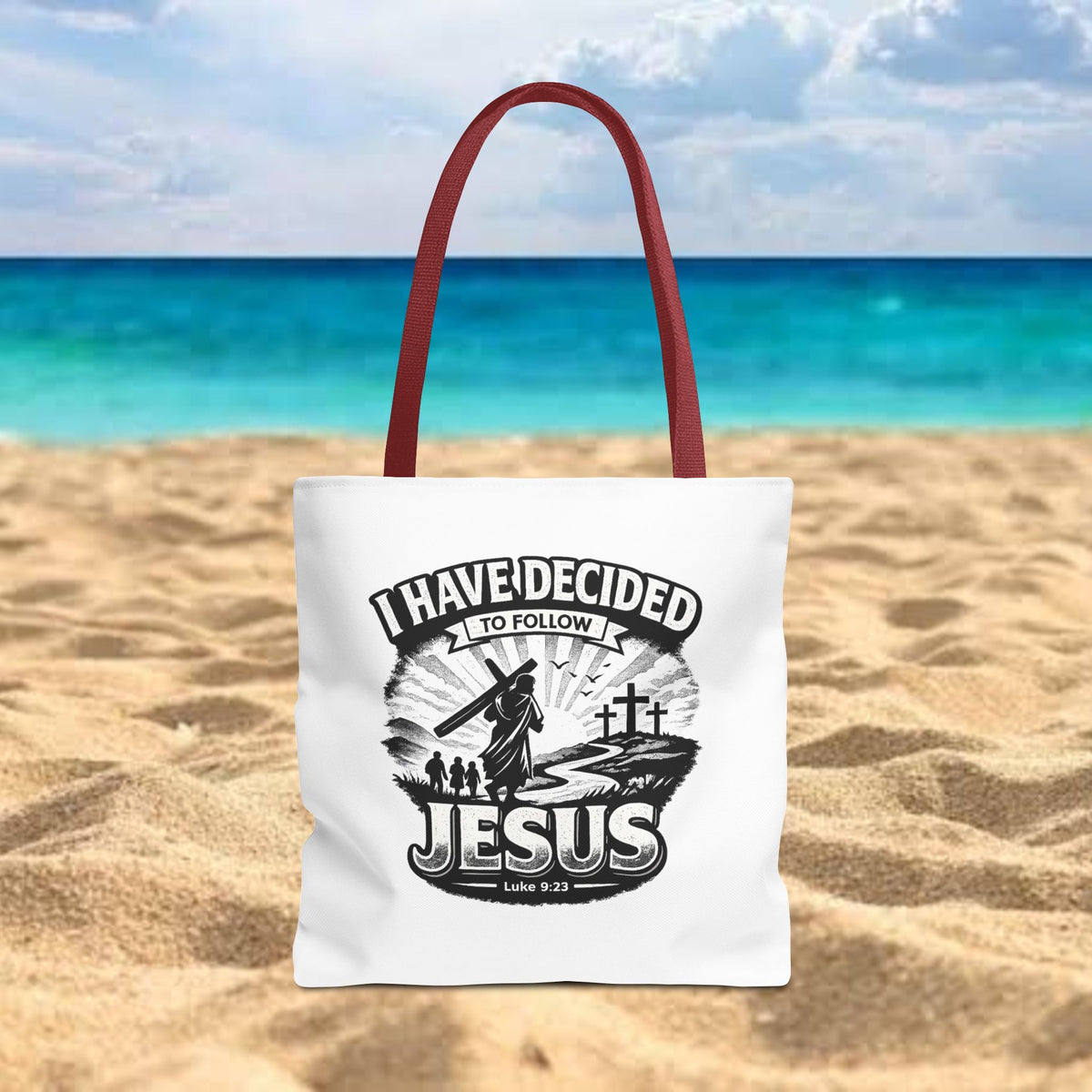 I Have Decided to Follow Jesus Tote Bag — Carryall